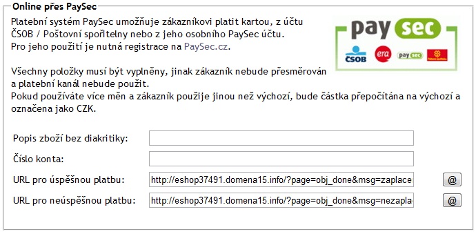 Online-platby Online-platby