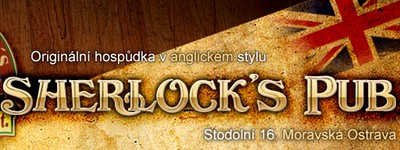 Sherlock's Pub - hospůdka v anglickém stylu