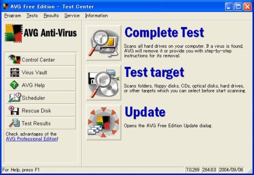Antiviry - Grisoft AVG 7.5 Anti-Virus Professional Edition